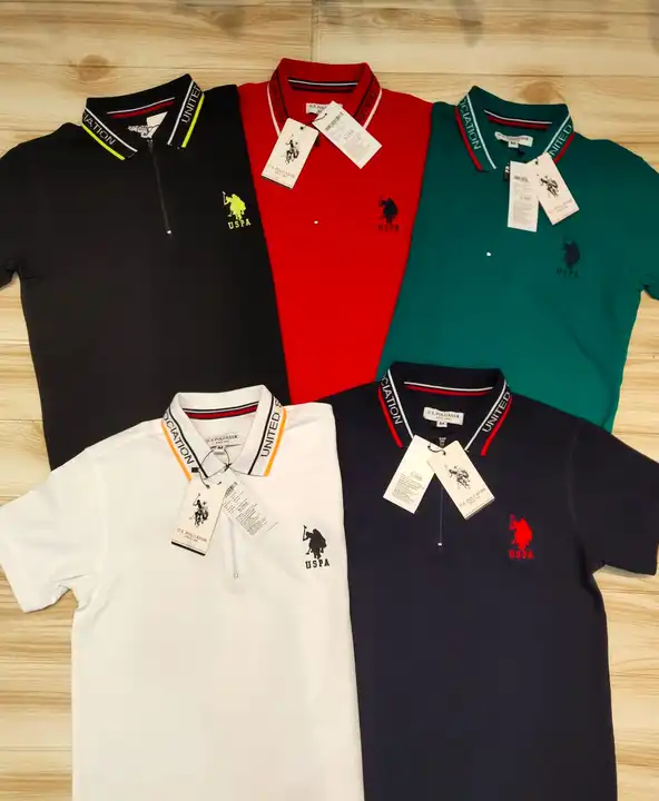 MEN'S POLO TSHIRT WITH *CHEST LOGO EMBORIDARY WITG JAQUARD COLLAR*
 uploaded by IRAI Traders on 4/1/2023