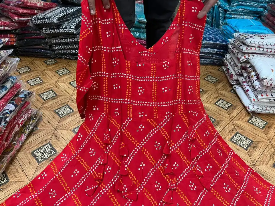 Product uploaded by Jaipuri wholesale gotta patti kurtis nd sarees on 4/1/2023