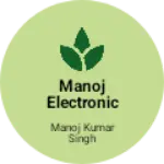 Business logo of Manoj electronic