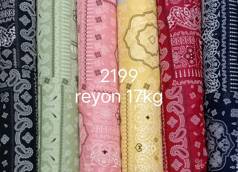 Reyon 17 kg print uploaded by Angels city fashion fabric on 5/26/2024