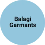 Business logo of Balagi garmants