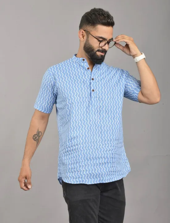 Half sleeve kurta uploaded by Taha fashion from surat on 4/1/2023