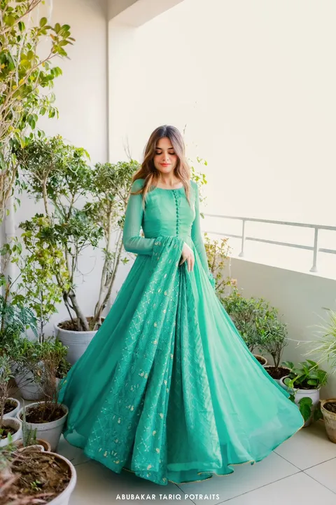Party'wear Gown  uploaded by Taha fashion online store on 4/1/2023