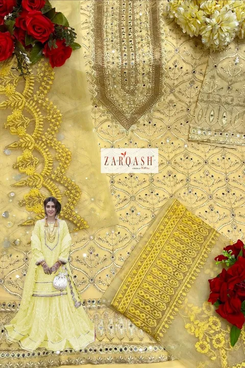 Zarqash Pakistani Suits  uploaded by Taha fashion online store on 4/1/2023