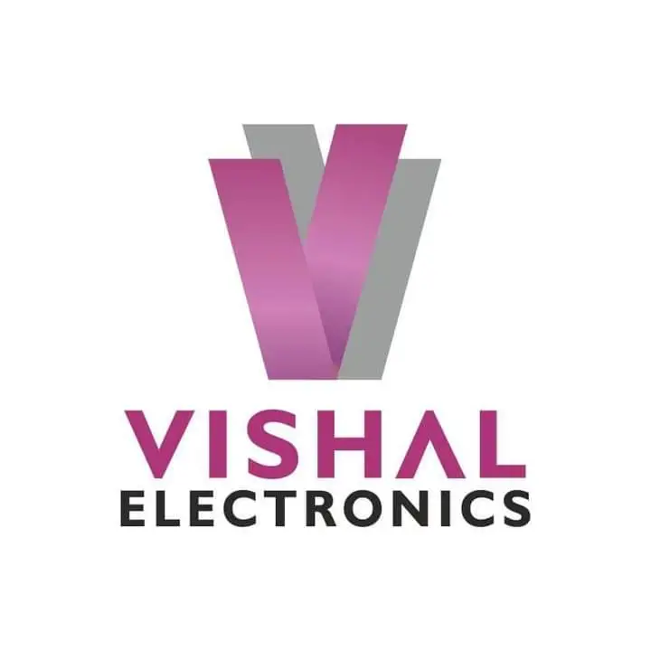 Visiting card store images of Vishal electronic