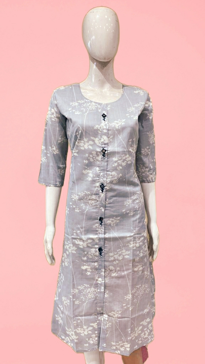 Product image of Aline kurti in cotton, ID: aline-kurti-in-cotton-60c2e8a2