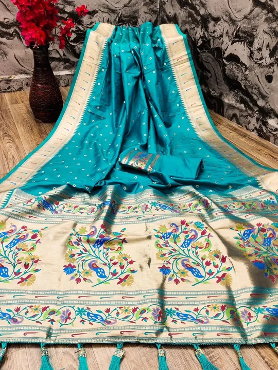 Paethani saree uploaded by DHANANJAY CREATIONS on 4/1/2023