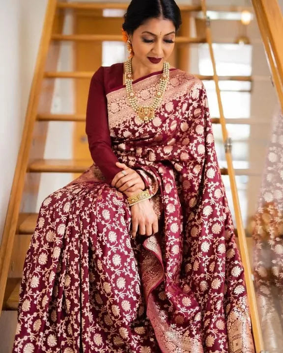 Bridal saree uploaded by Shrisha boutique on 4/1/2023