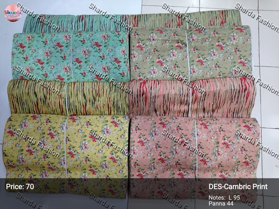 Cambric cotton parinta  uploaded by Sarda fashion on 4/1/2023