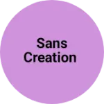 Business logo of Sans creation