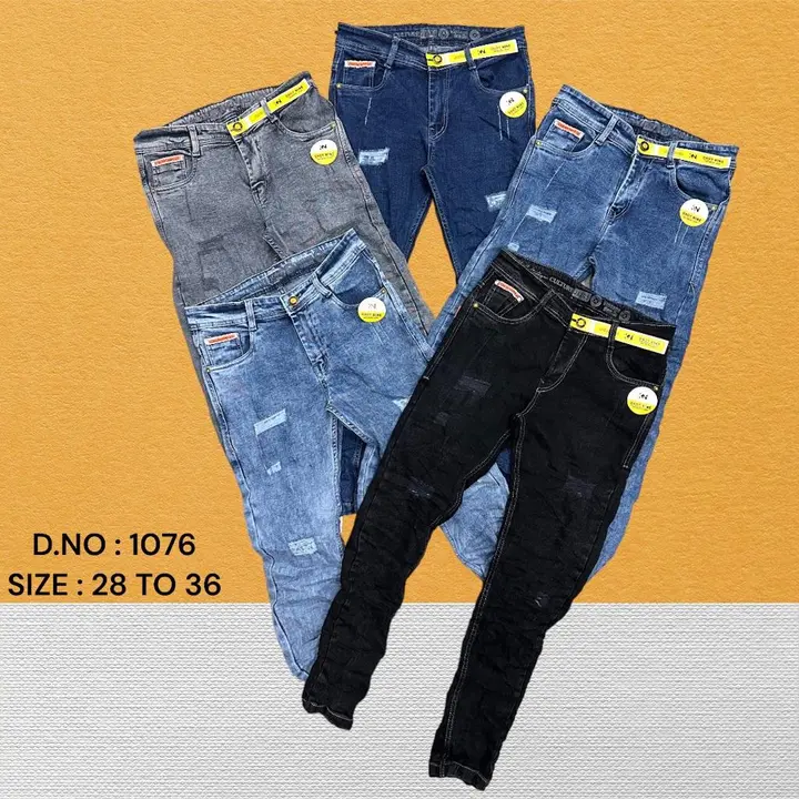 Men denim jeans  uploaded by Prime fashion on 4/1/2023