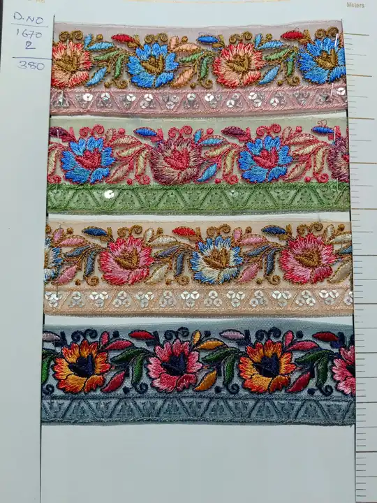 Fency Embroidery lace  uploaded by Shreya lace on 4/1/2023