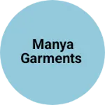 Business logo of Manya garments