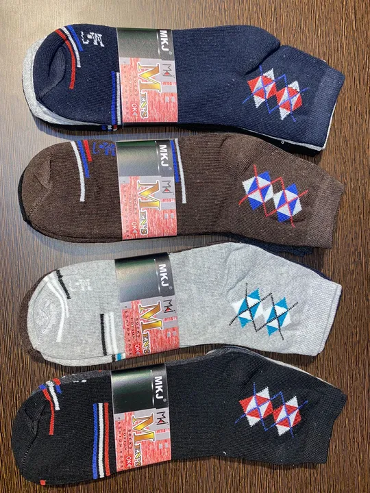 Post image Hey! Checkout my new product called
Gents ankle socks (all design are available in one bag).