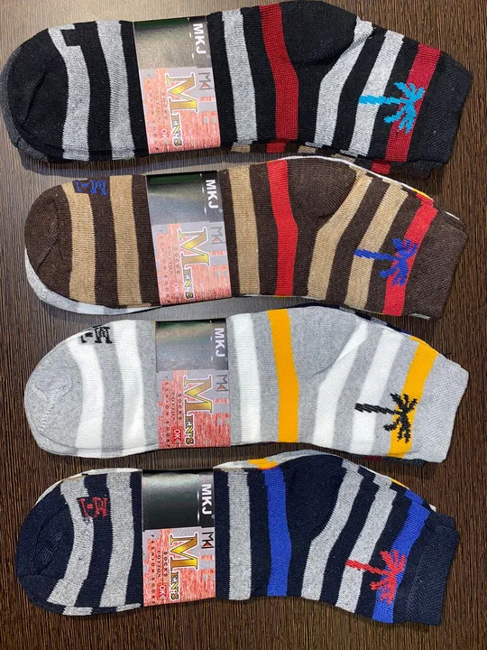 Gents ankle socks (all design are available in one bag) uploaded by Socks,hand gloves,cape,hanky,man's fancy underwear on 4/1/2023