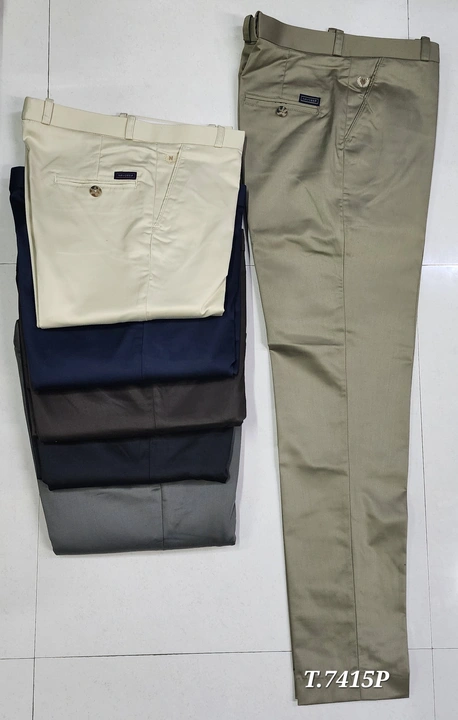 Polo lycra uploaded by Navdeep Garments Trousers on 4/1/2023