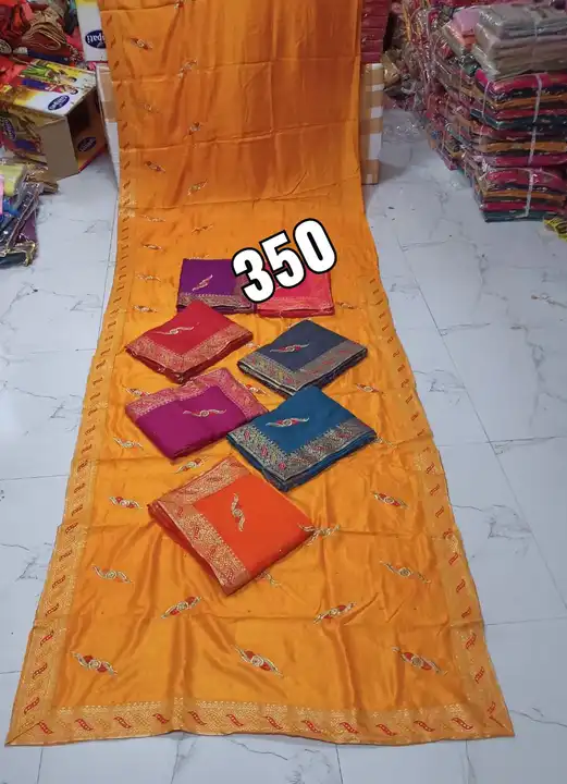 Vichitra Silk Saree uploaded by PURVANCHAL COLLECTION PRIVATE LIMITED on 4/1/2023