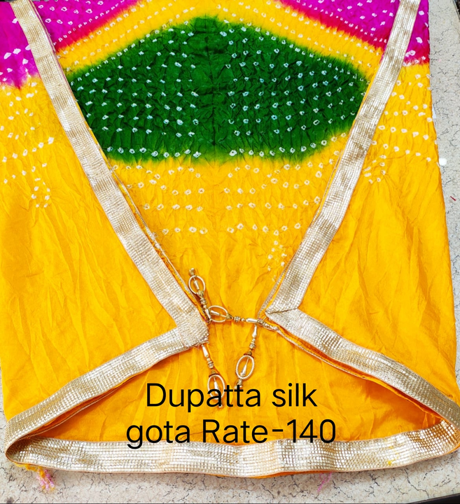 Dupatta silk uploaded by K-Naz silk international on 4/1/2023
