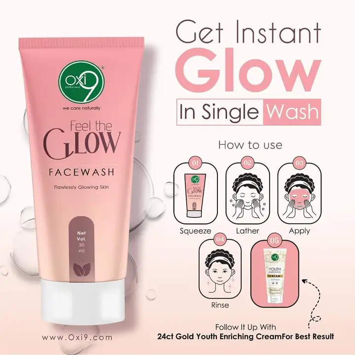 GLOW FACE WASH uploaded by business on 4/1/2023