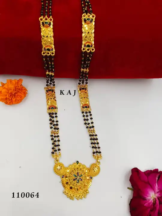 3 line mangalsutra  uploaded by Kumar Arts Jewellers on 5/29/2024