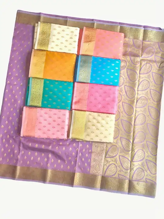 Post image OFFER 🎉OFFER🎉 OFFER 🎉
Satin Silk Saree
Premium Quality soft silk
Length - 6+ meter
Set - 9
Colour - 9
Old price- 590/-
Offer Price -  *380*/-