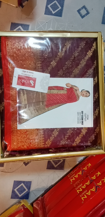 Sonika sarees uploaded by Hariom cloths store  on 4/1/2023