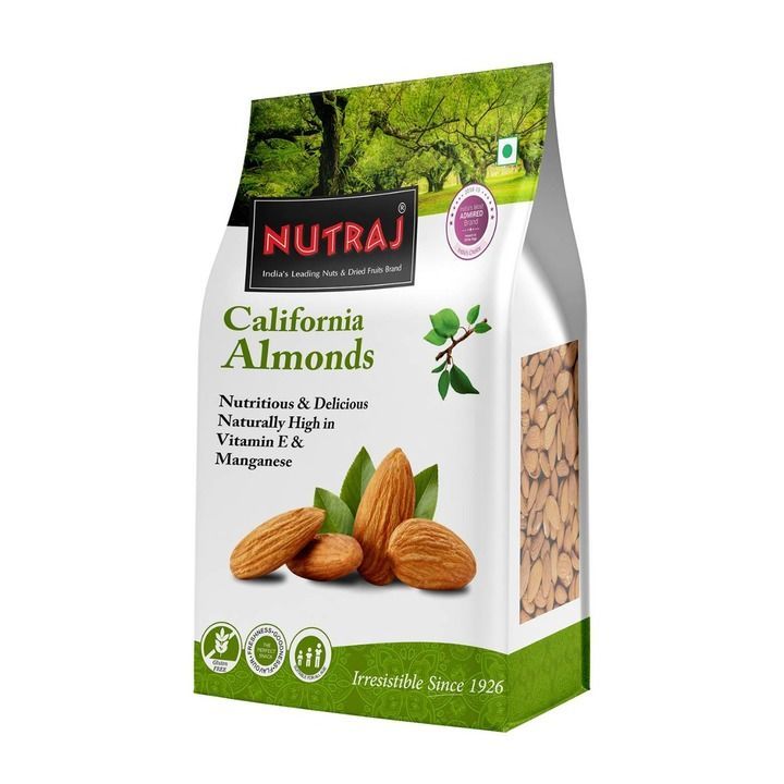 Nutraj California Almonds 1Kg uploaded by Auro Fruit and Nut Pvt Ltd on 3/2/2021