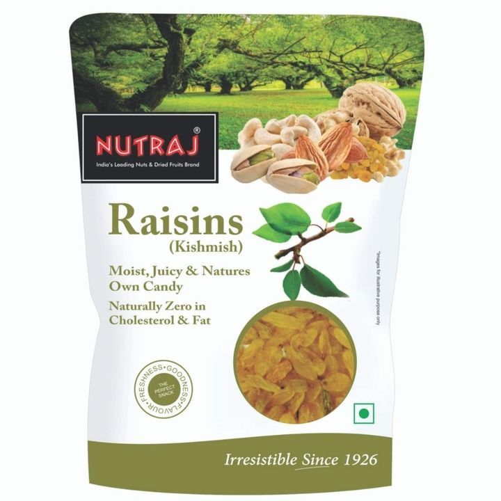 Nutraj Super Raisin 500g (Long) uploaded by Auro Fruit and Nut Pvt Ltd on 3/2/2021