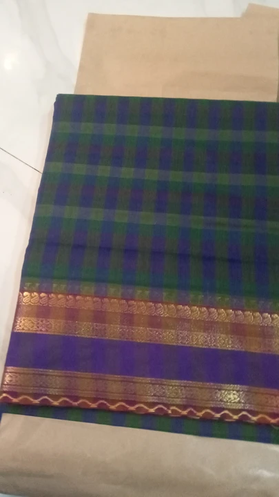 Madhuri cotton texmo saree 6/20  uploaded by Shree nagpur handloom factory on 4/1/2023