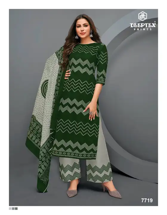 Cotton dress material  uploaded by Priyanka fabric on 4/1/2023