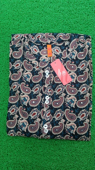 Liva approved fabric short kurta for jeans m to xxl  uploaded by Bhagat kanwarram garments on 4/1/2023