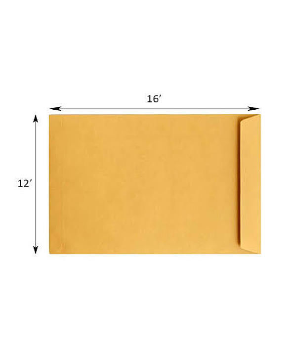 12x16 yellow colour Envelope ( set of 100 pcs) uploaded by National industries  on 7/10/2020