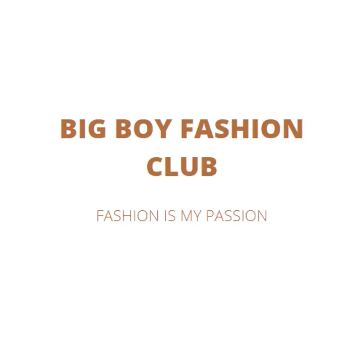 Post image Bigboyfashionclub has updated their profile picture.