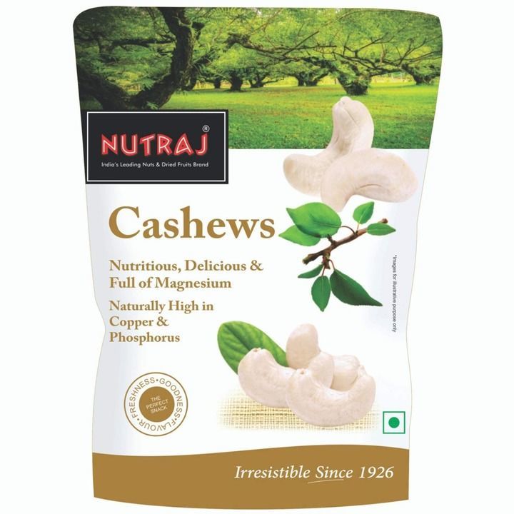 Nutraj Cashew Nuts W320 250g uploaded by business on 3/2/2021