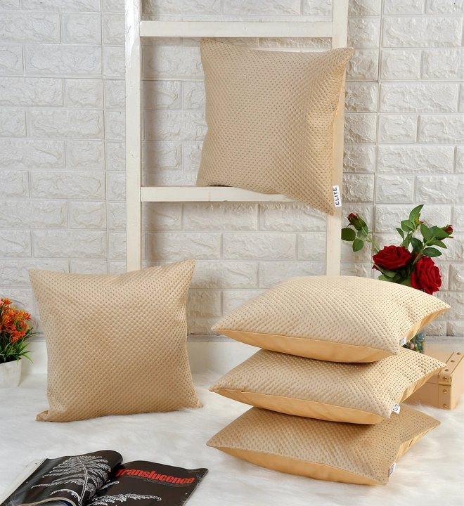 Quilted Cushion covers uploaded by business on 4/1/2023