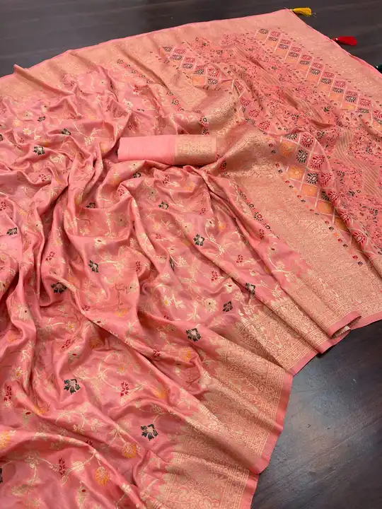 Soft Dola silk saree uploaded by R V FASHION HUB on 4/1/2023
