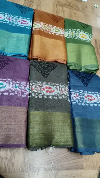 Cotton saree uploaded by Maa yashoda creation on 4/1/2023