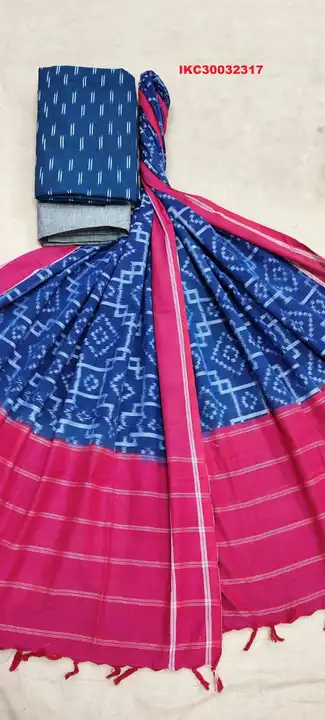 Pure cotton ikkat dress materials  uploaded by Roxyma Online sale on 4/1/2023