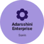 Business logo of Adarsshini Enterprises