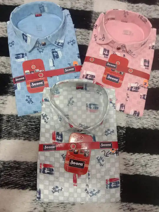 Cotton shirt  uploaded by Aman Enterprises WhatsApp or call +919711706212 on 4/1/2023