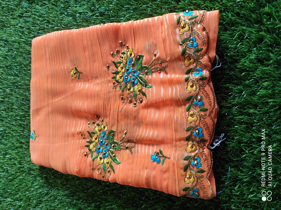Work sarees uploaded by Laxmi Sri Sai Fashions on 4/2/2023