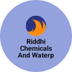 Business logo of RIDDHI chemicals and waterproofing
