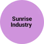 Business logo of SUNRISE INDUSTRY