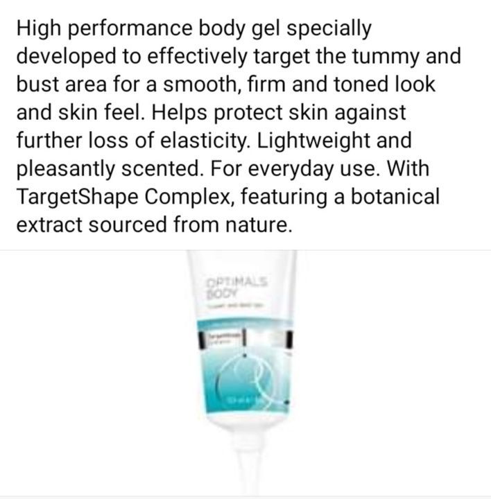 Tummy gel uploaded by Oriflame beauty products on 3/2/2021