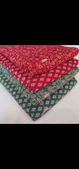 6060 kantha print my WhatsApp number uploaded by R K fabrics on 4/2/2023