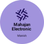 Business logo of Mahajan electronic