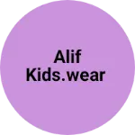 Business logo of ALIF kids.wear