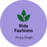 Business logo of Rida Fashions
