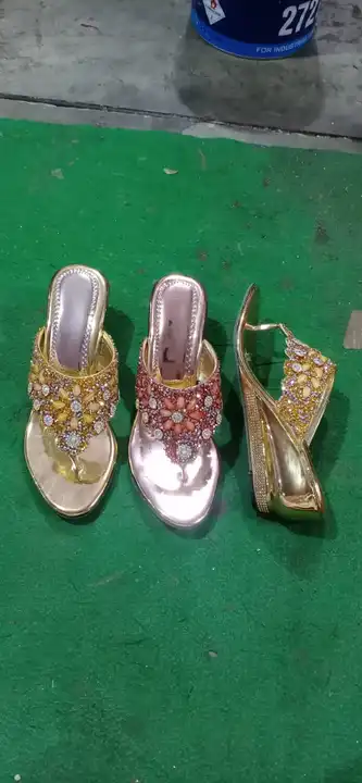 Women wedges slipper uploaded by Nagar & Company on 4/2/2023