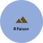 Business logo of R Faison